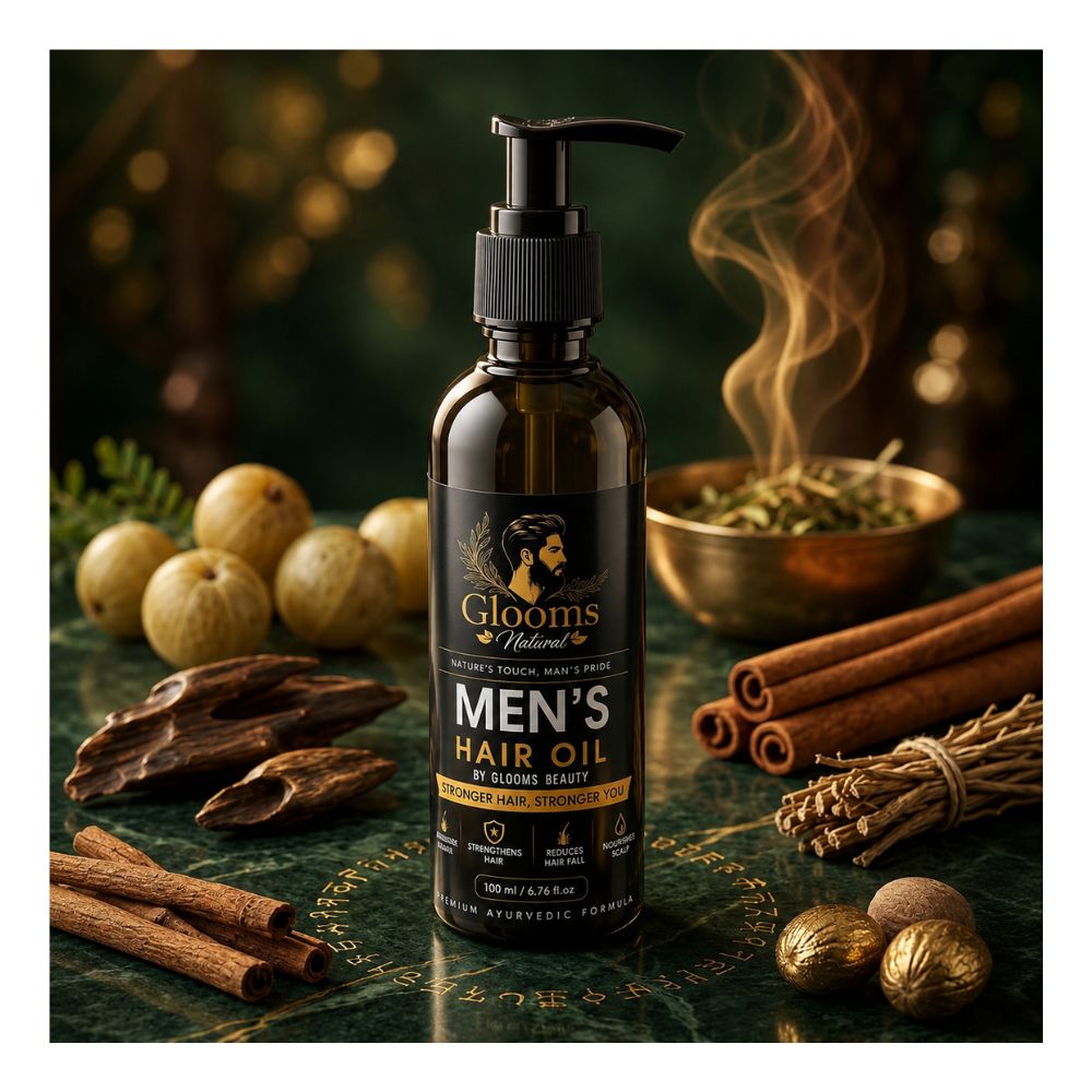 Glooms Natural Men’s Hair Growth Oil